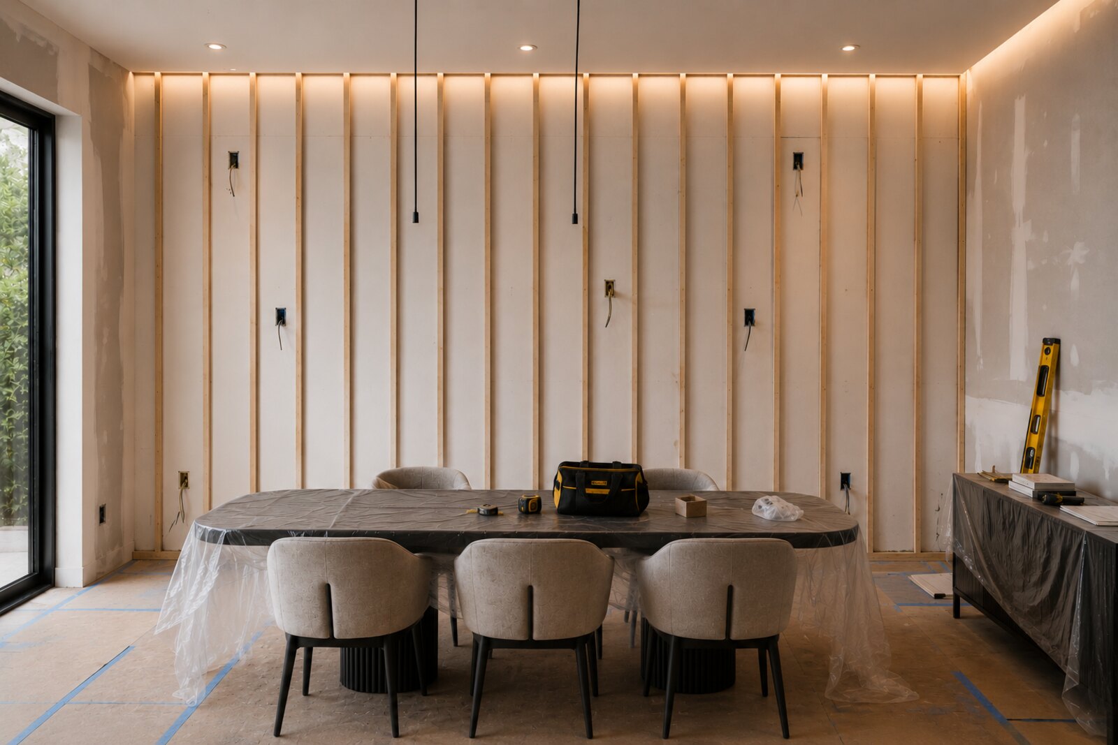 Dining Room before installation