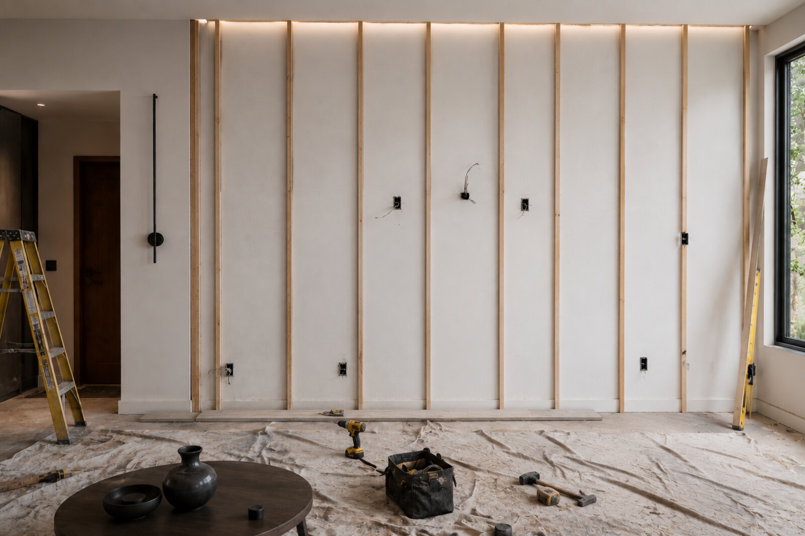 Living Room before installation